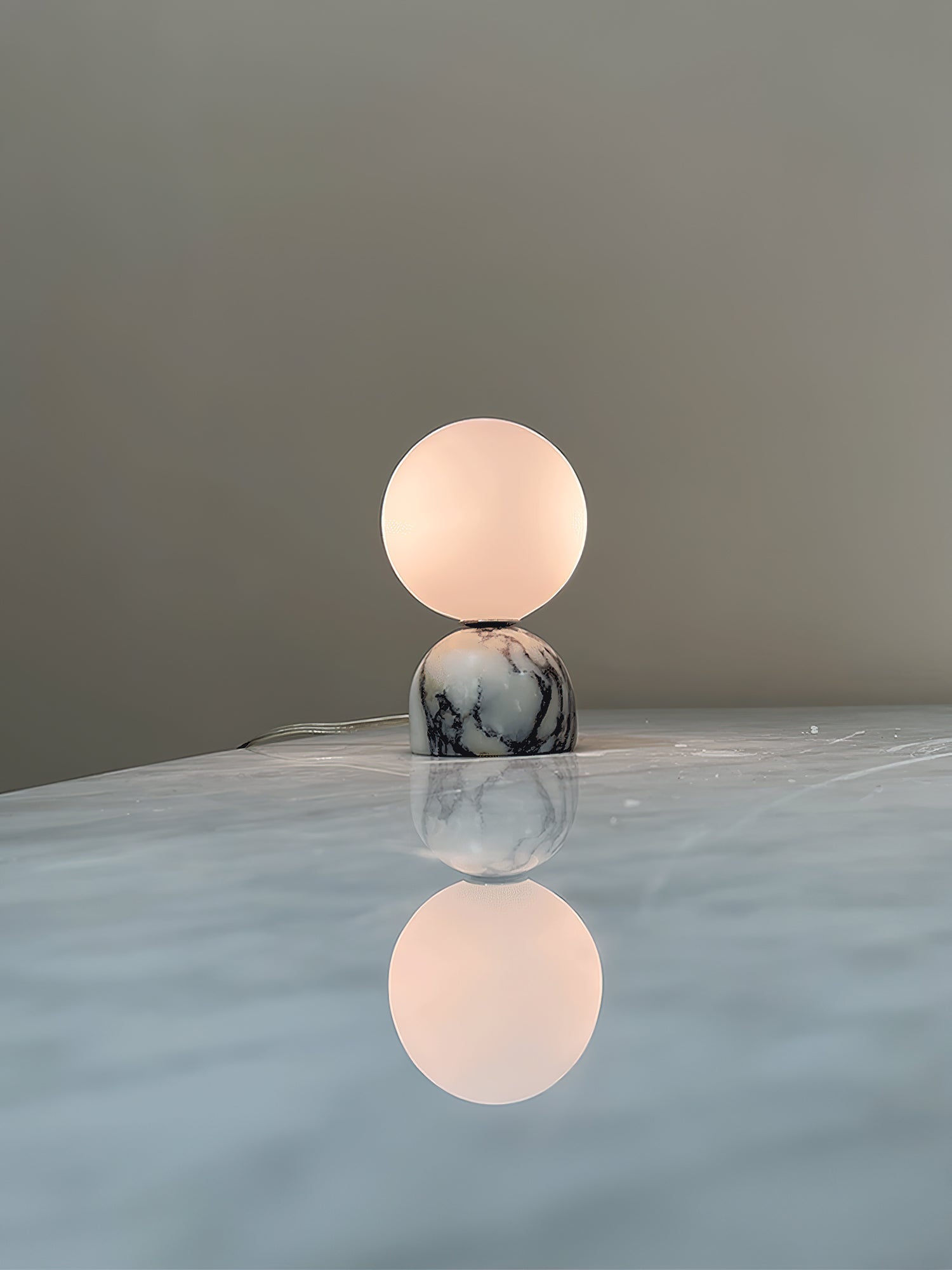 Lampe de Table Marbre