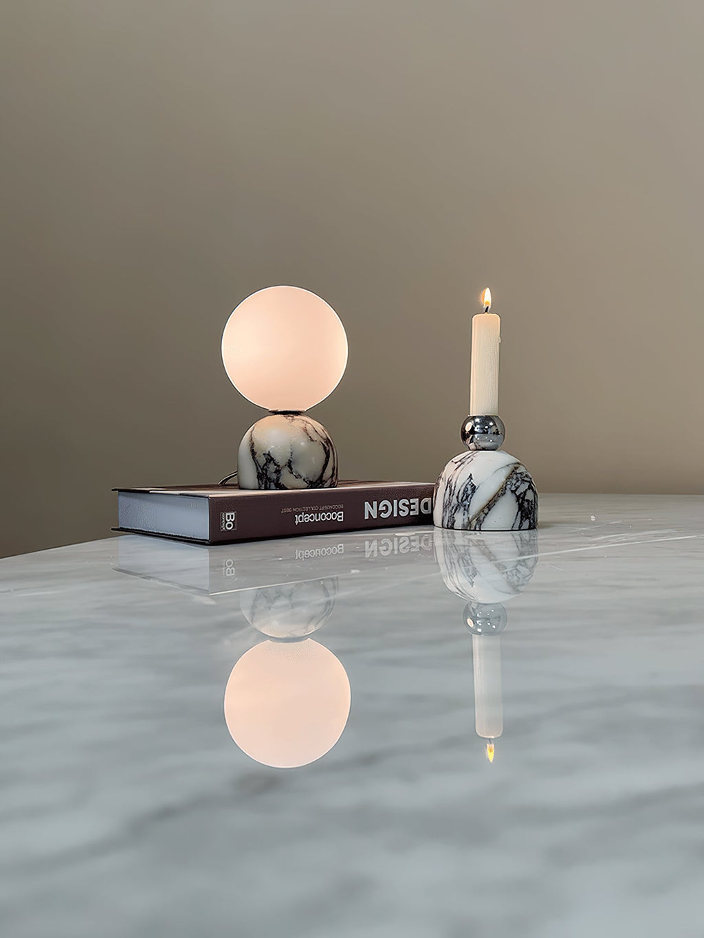Lampe de Table Marbre