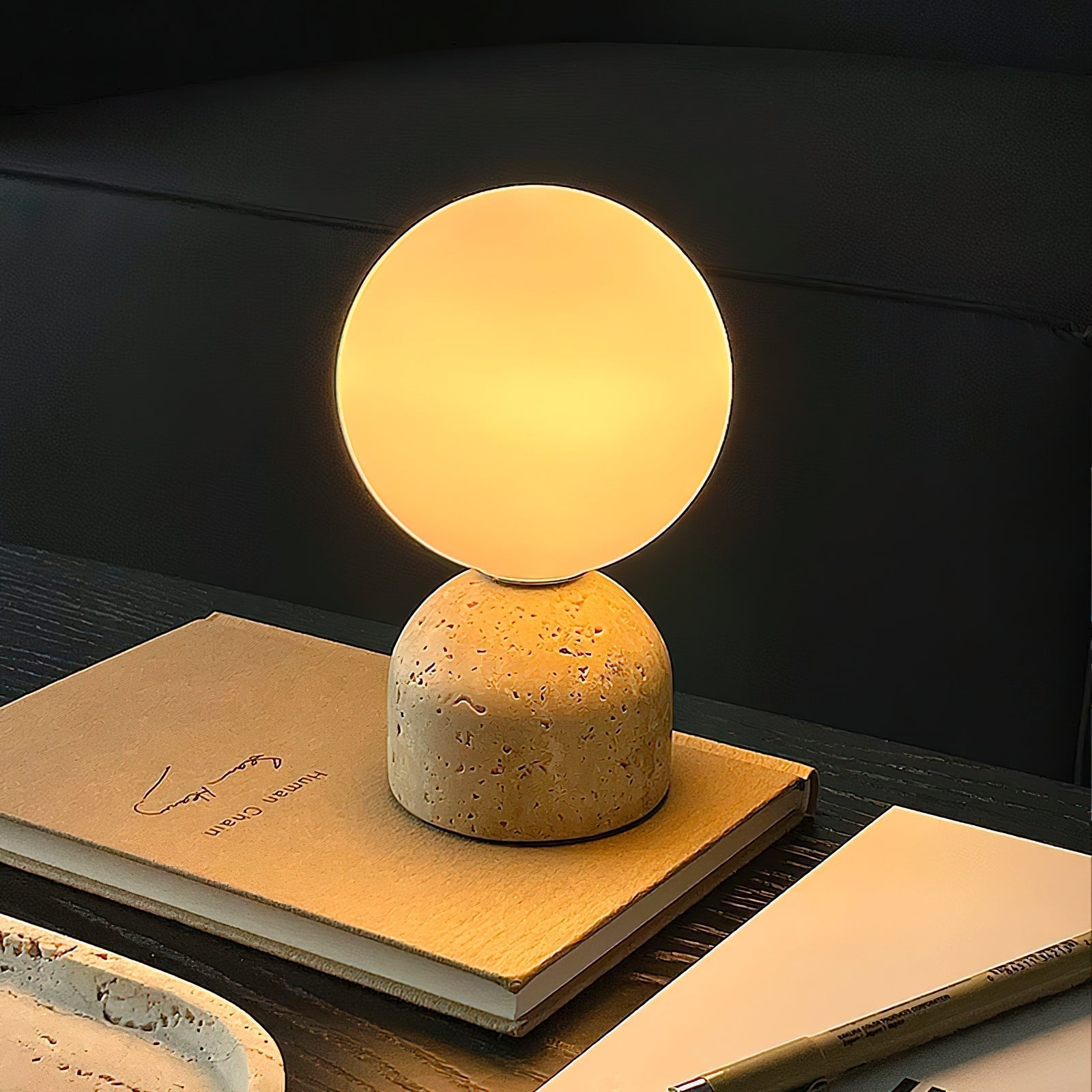 Lampe de Table Marbre