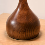 Lampe de Table Verre & Bois – Design Luxe Dimmable, Andi