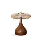 Lampe de Table Verre & Bois – Design Luxe Dimmable, Andi