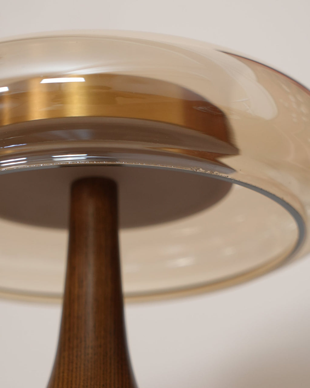 Lampe de Table Verre & Bois – Design Luxe Dimmable, Andi