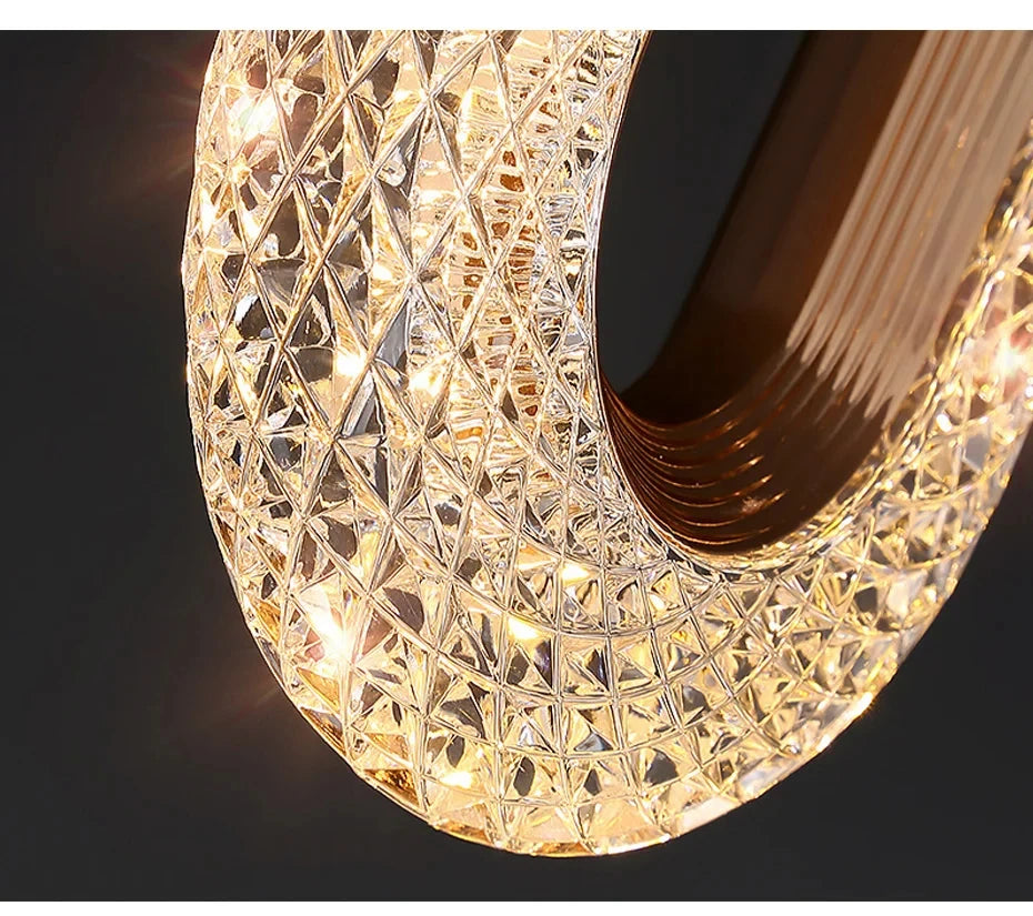 Applique LED haut de gamme pour interieur moderne.