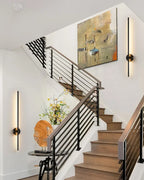 Applique LED ajustable 3000K a 6000K pour couloir ou salon.