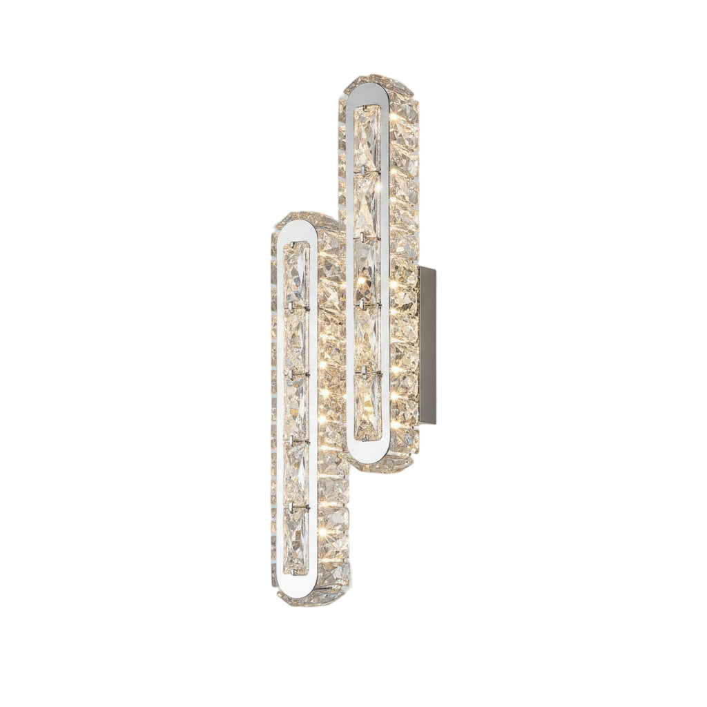 applique murale cristal led design moderne interieur