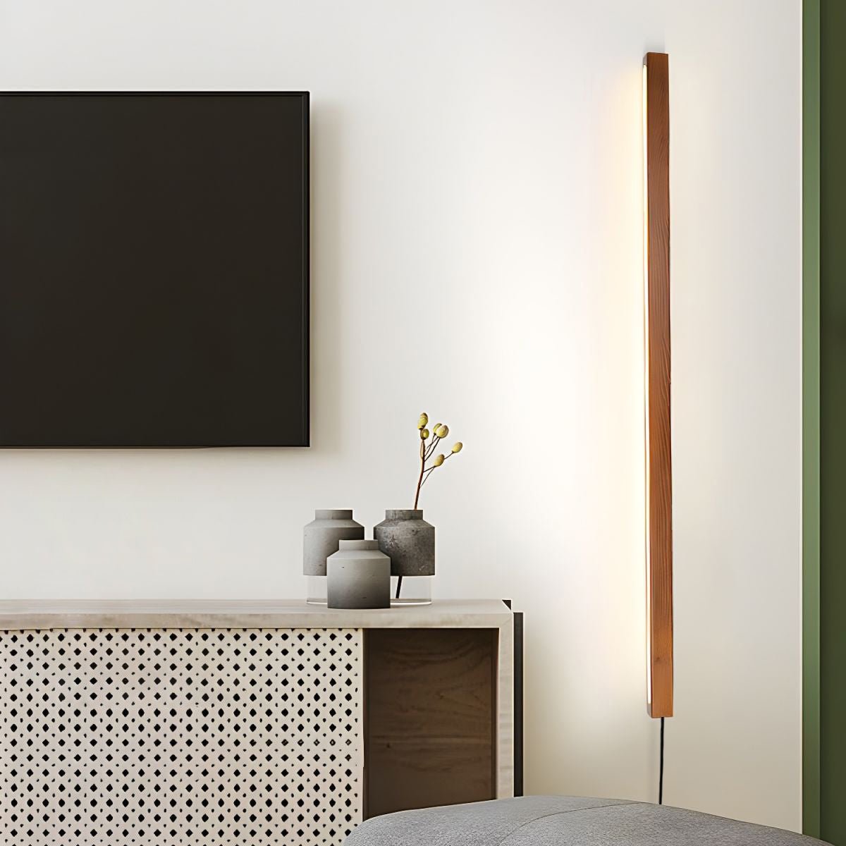 Applique Murale Anneau Bois