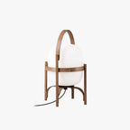 Lampadaire Lanterne Bois & Verre