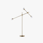 Lampadaire Globe Verre Bras Pivotant