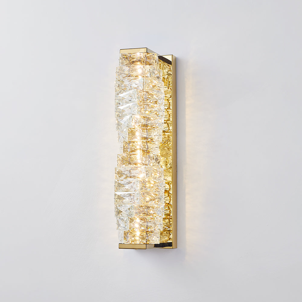 Applique Murale Cristal Rectangulaire