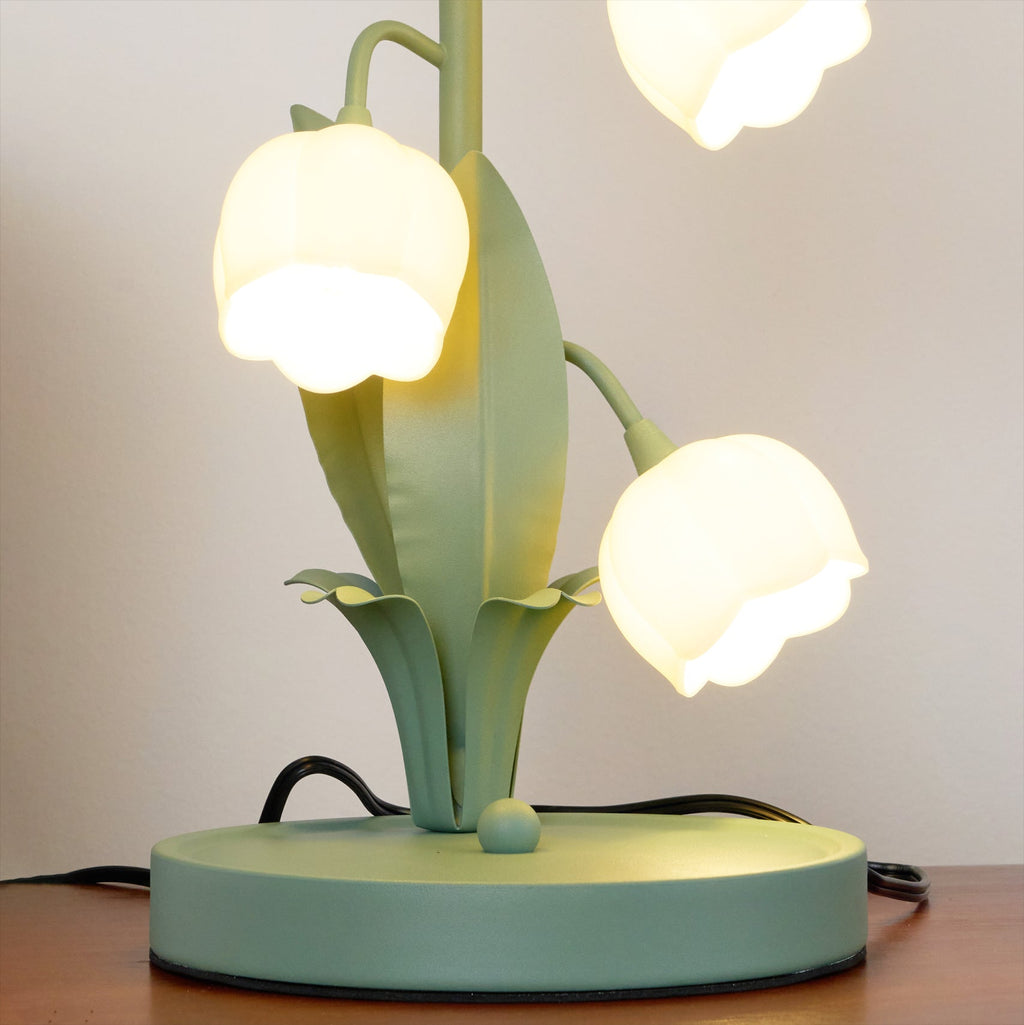 Lampe de Table Orchidée – Design Nature Élégant, Bell