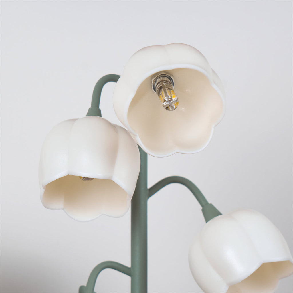 Lampe de Table Orchidée – Design Nature Élégant, Bell