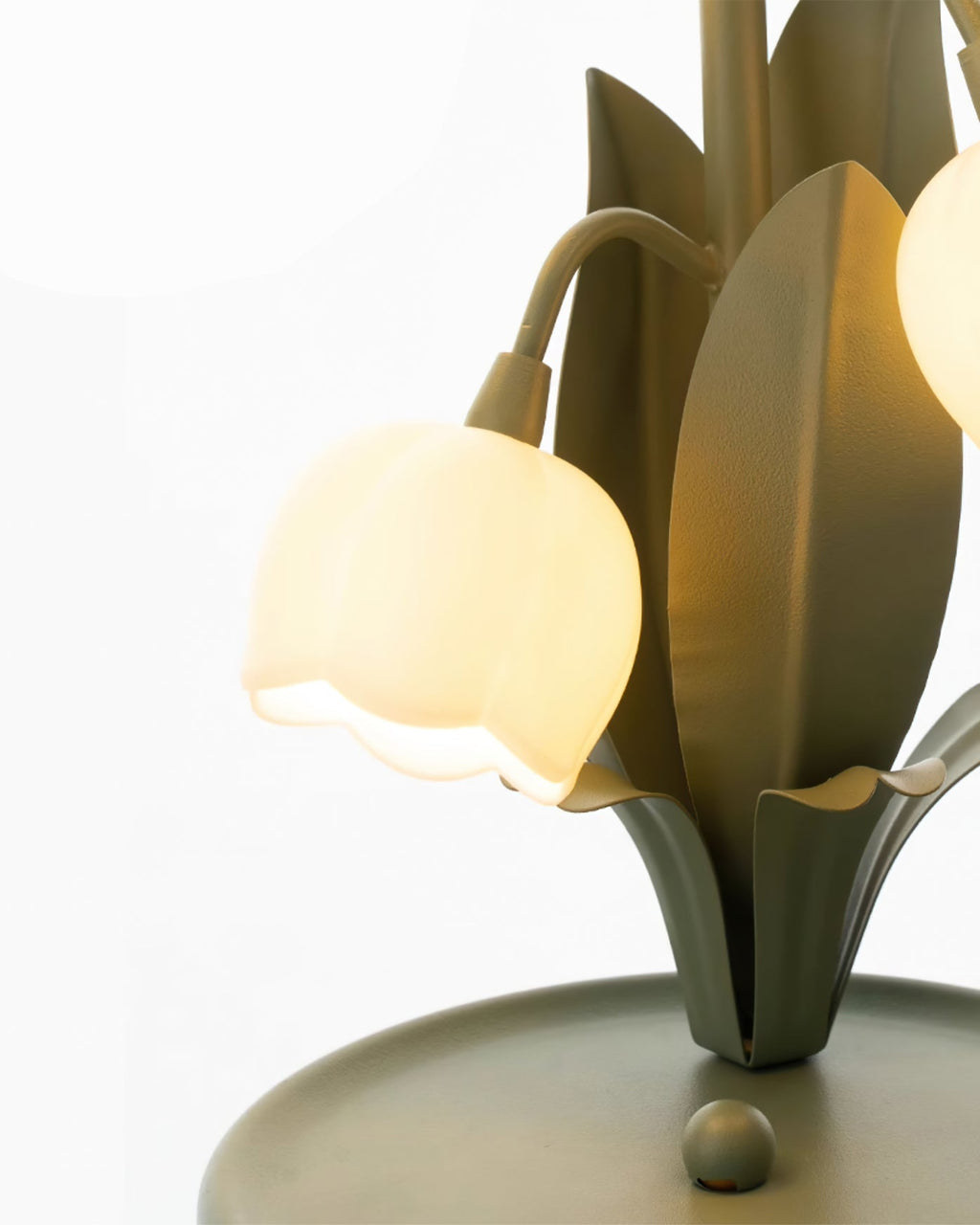 Lampe de Table Orchidée – Design Nature Élégant, Bell