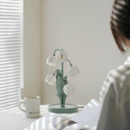 Lampe de Table Orchidée – Design Nature Élégant, Bell
