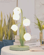 Lampe de Table Orchidée – Design Nature Élégant, Bell