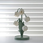 Lampe de Table Orchidée – Design Nature Élégant, Bell