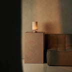 Lampe de Table en Bois Sans Fil Ben - Marron Clair, LED Rechargeable et Dimmable