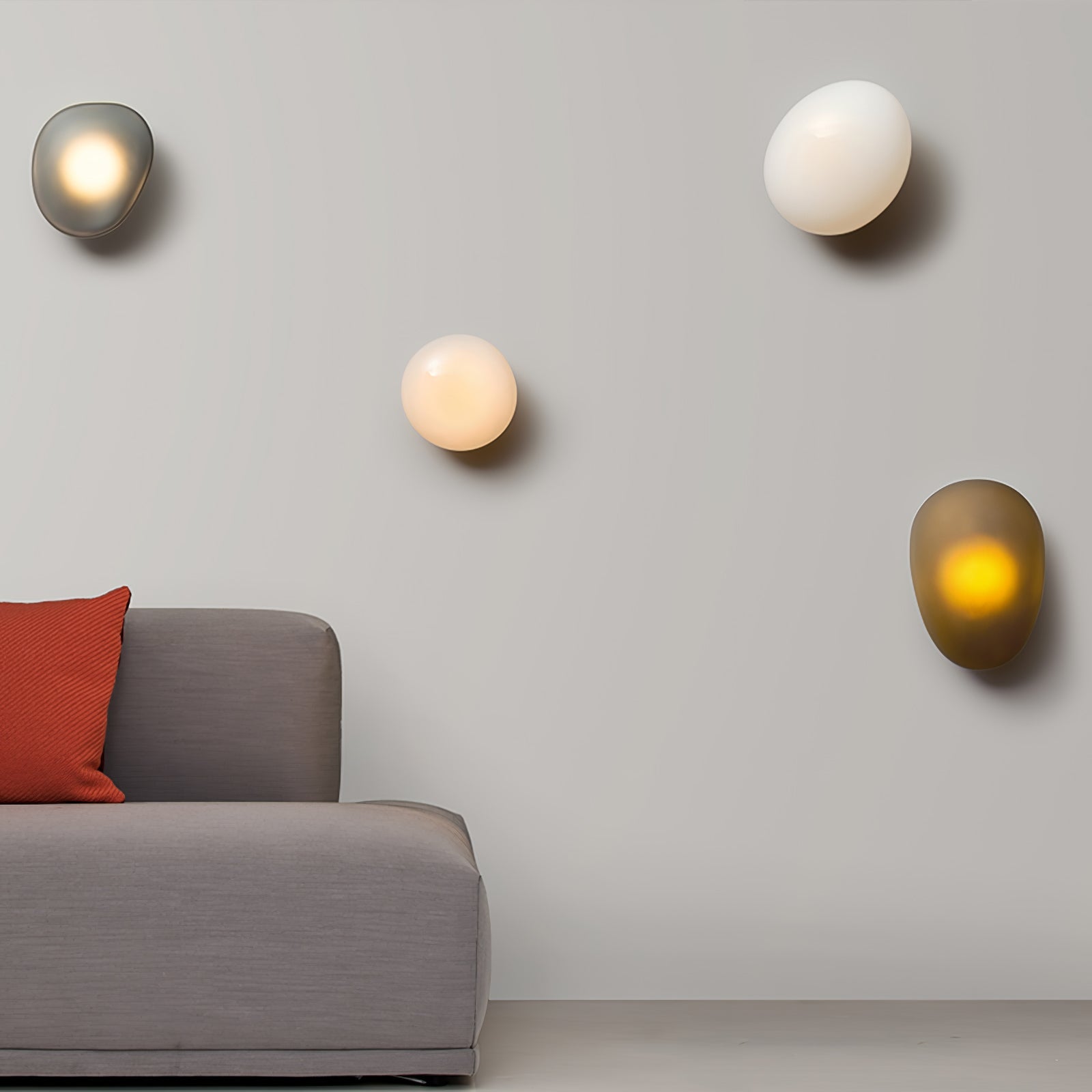 Applique Murale Verre Soufflé Bulle