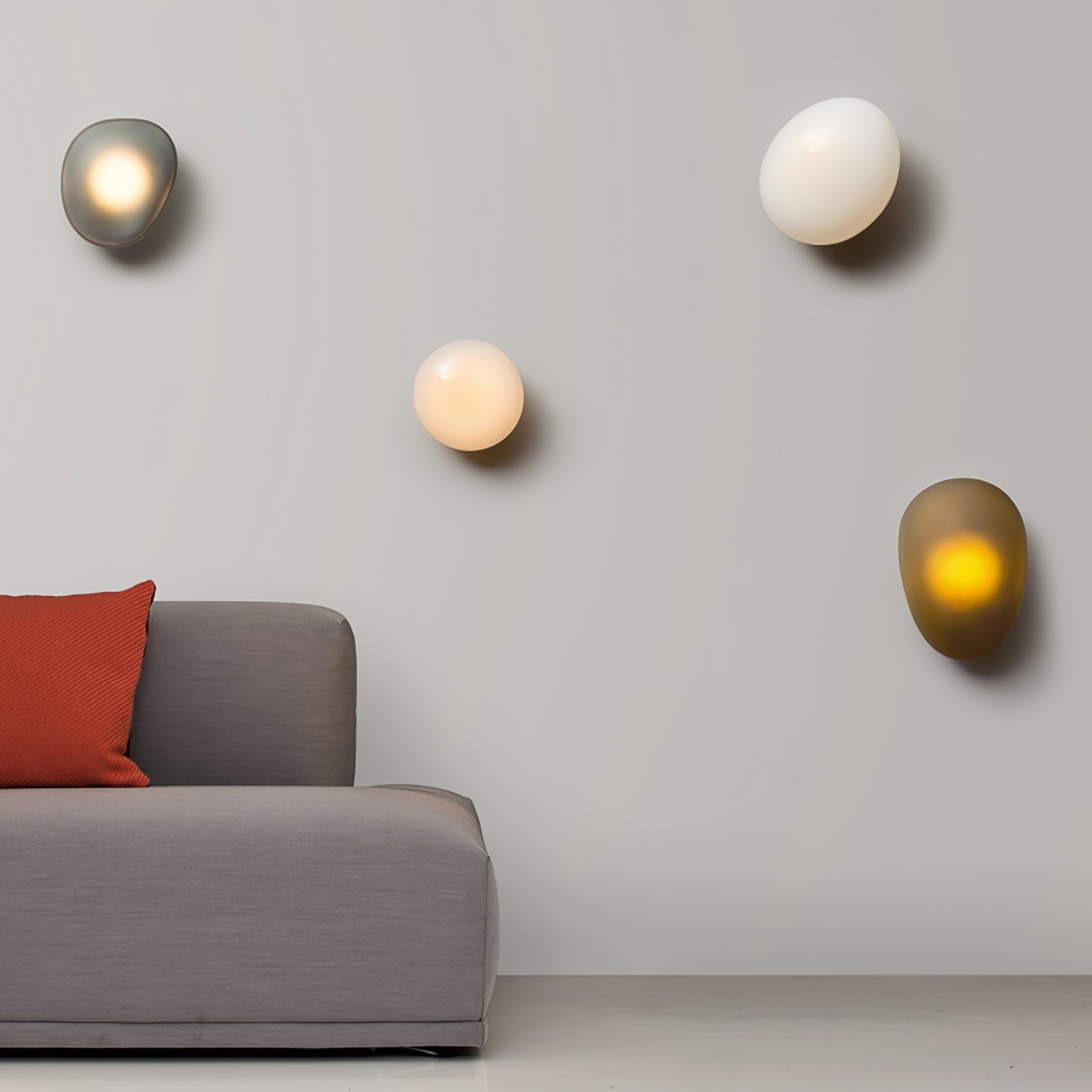 Applique Murale Verre Soufflé Bulle
