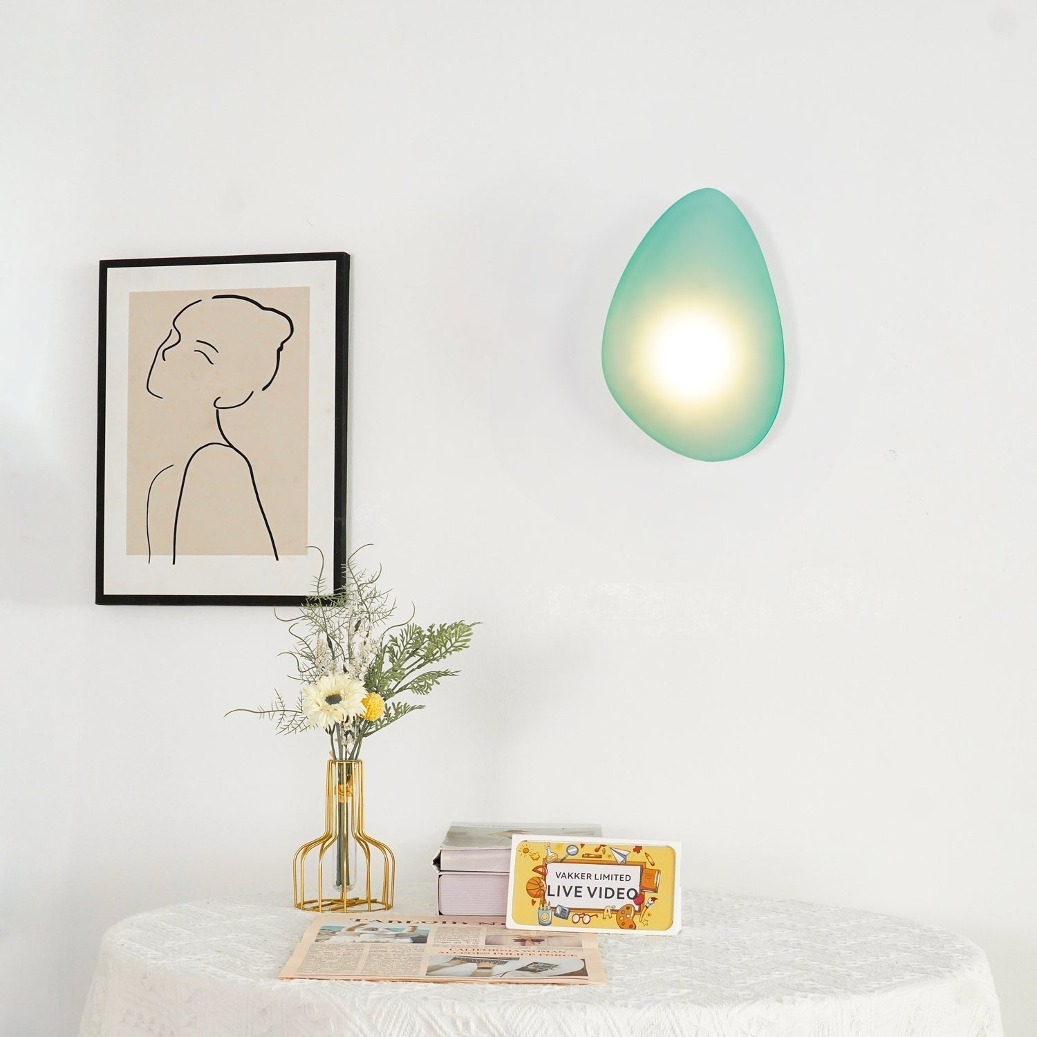 Applique Murale Verre Soufflé Bulle