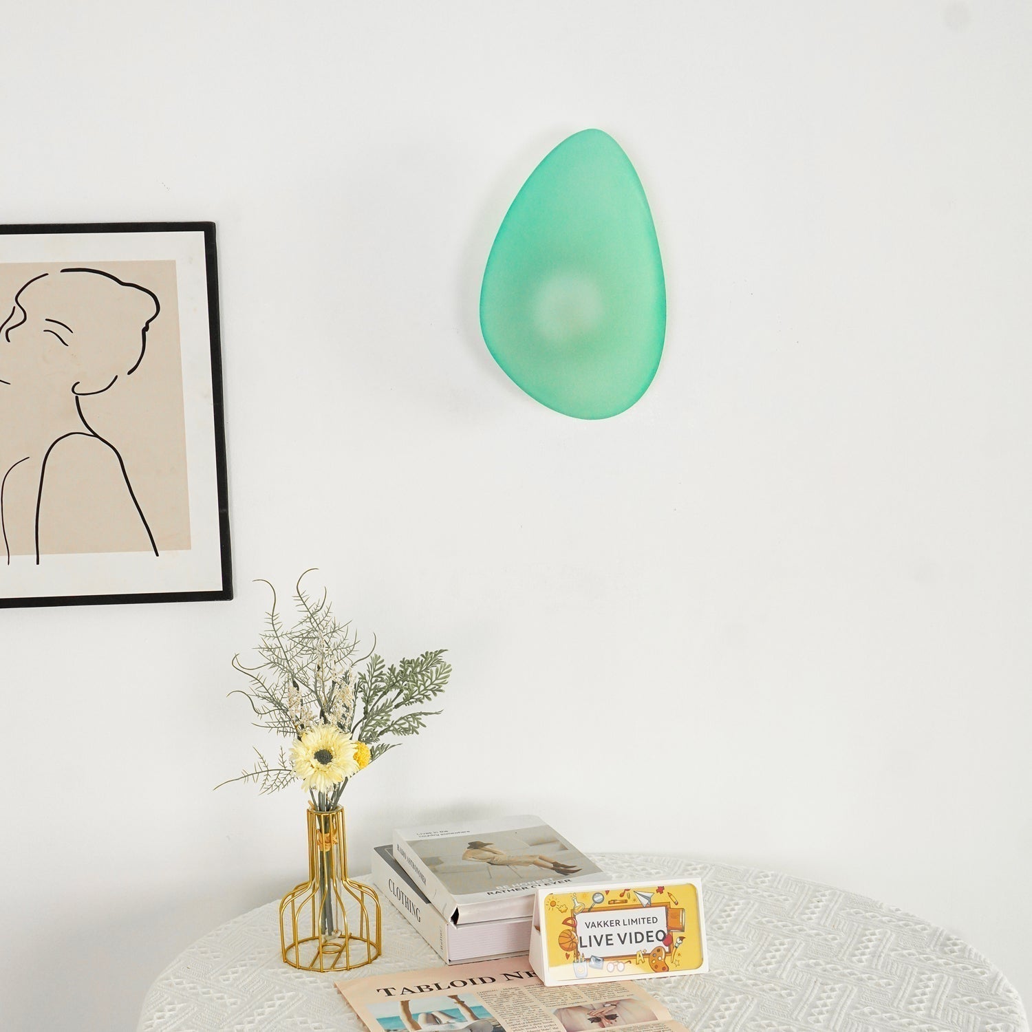 Applique Murale Verre Soufflé Bulle