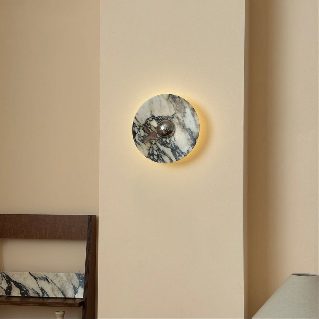 Applique Murale Ronde Marbre