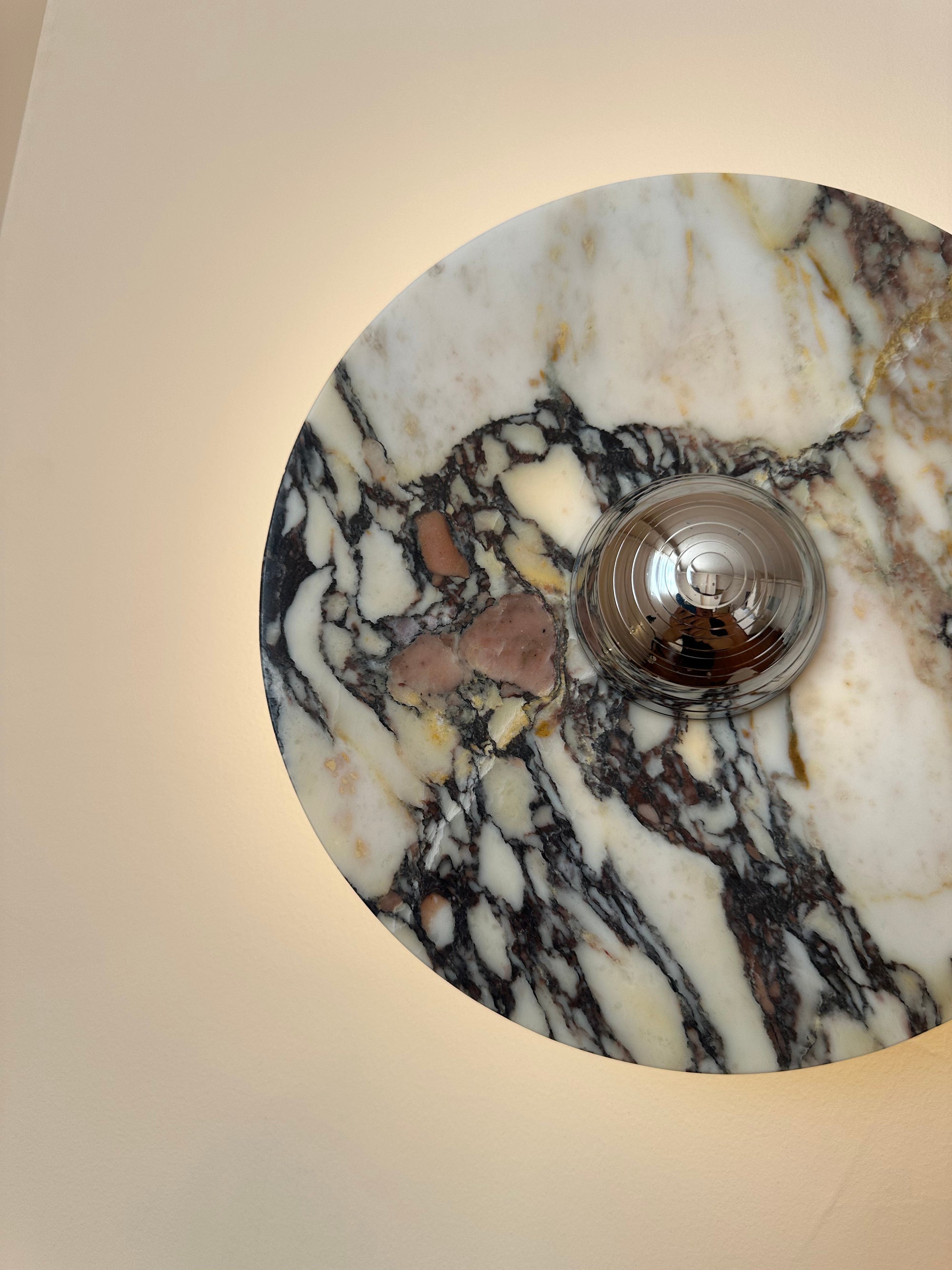 Applique Murale Ronde Marbre