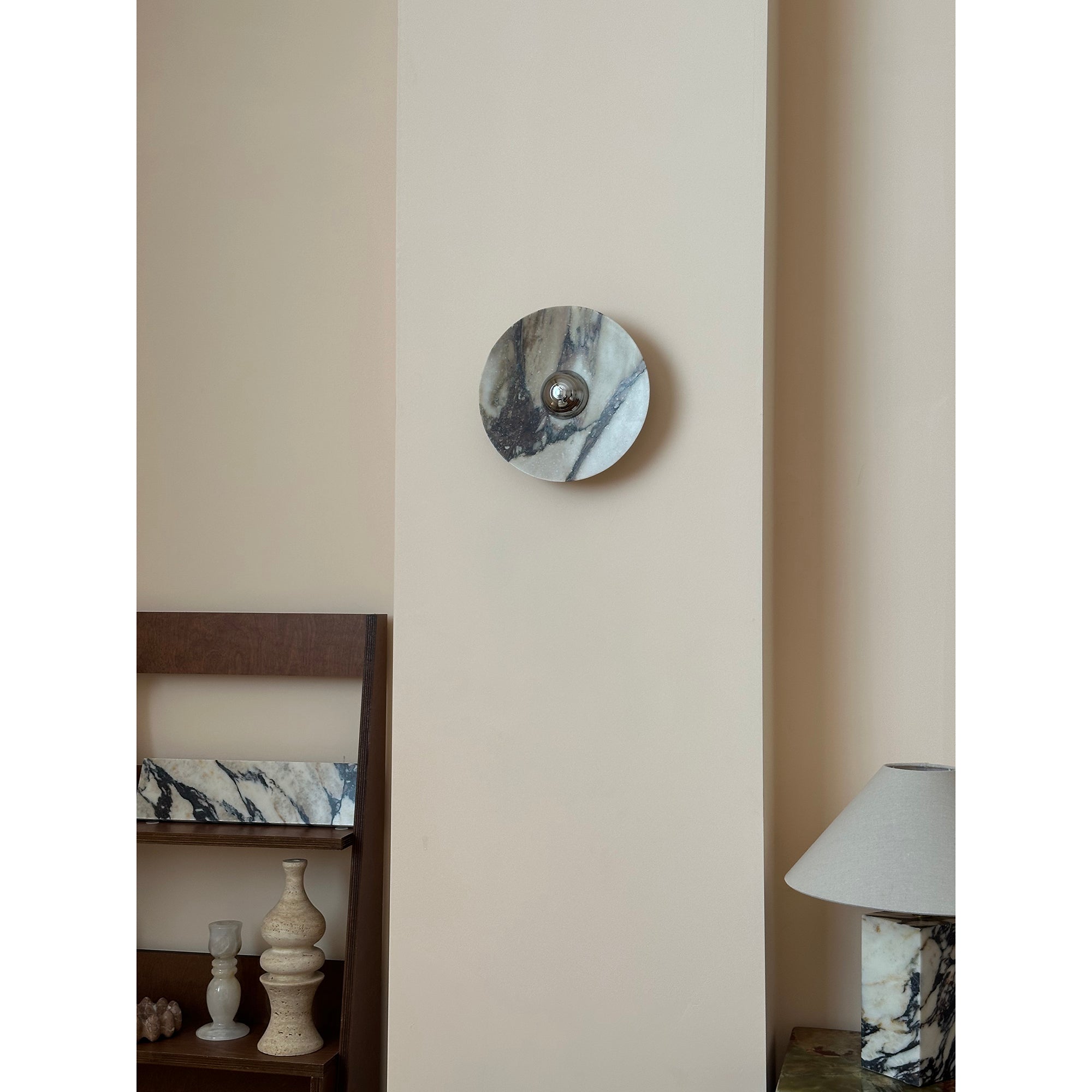 Applique Murale Ronde Marbre