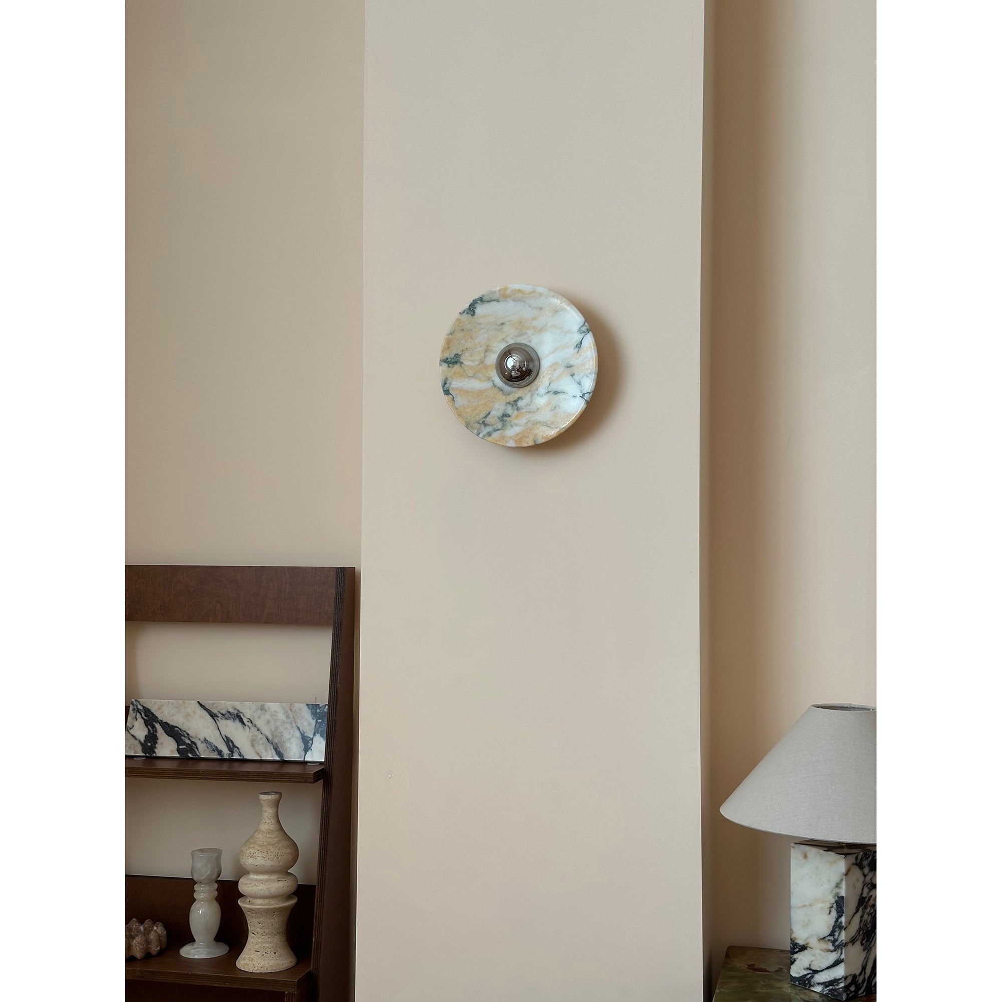 Applique Murale Ronde Marbre