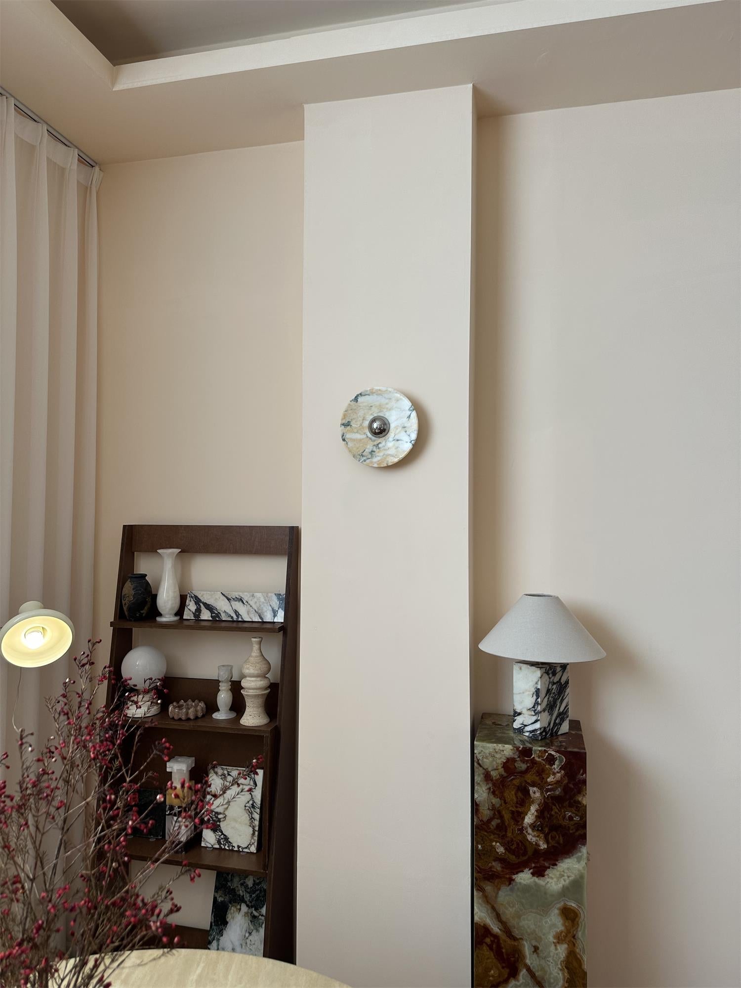 Applique Murale Ronde Marbre