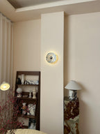 Applique Murale Ronde Marbre