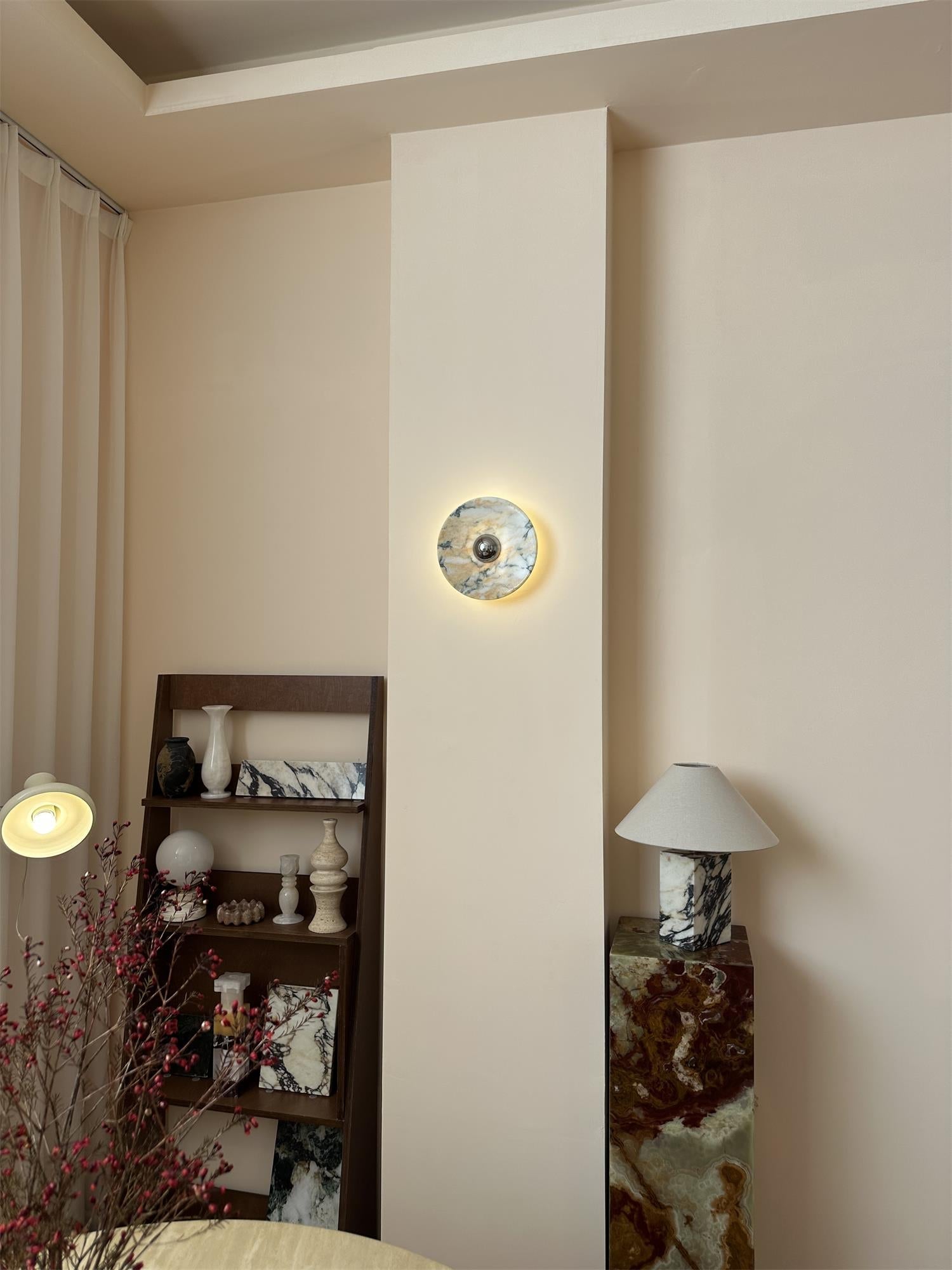 Applique Murale Ronde Marbre