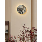 Applique Murale Ronde Marbre