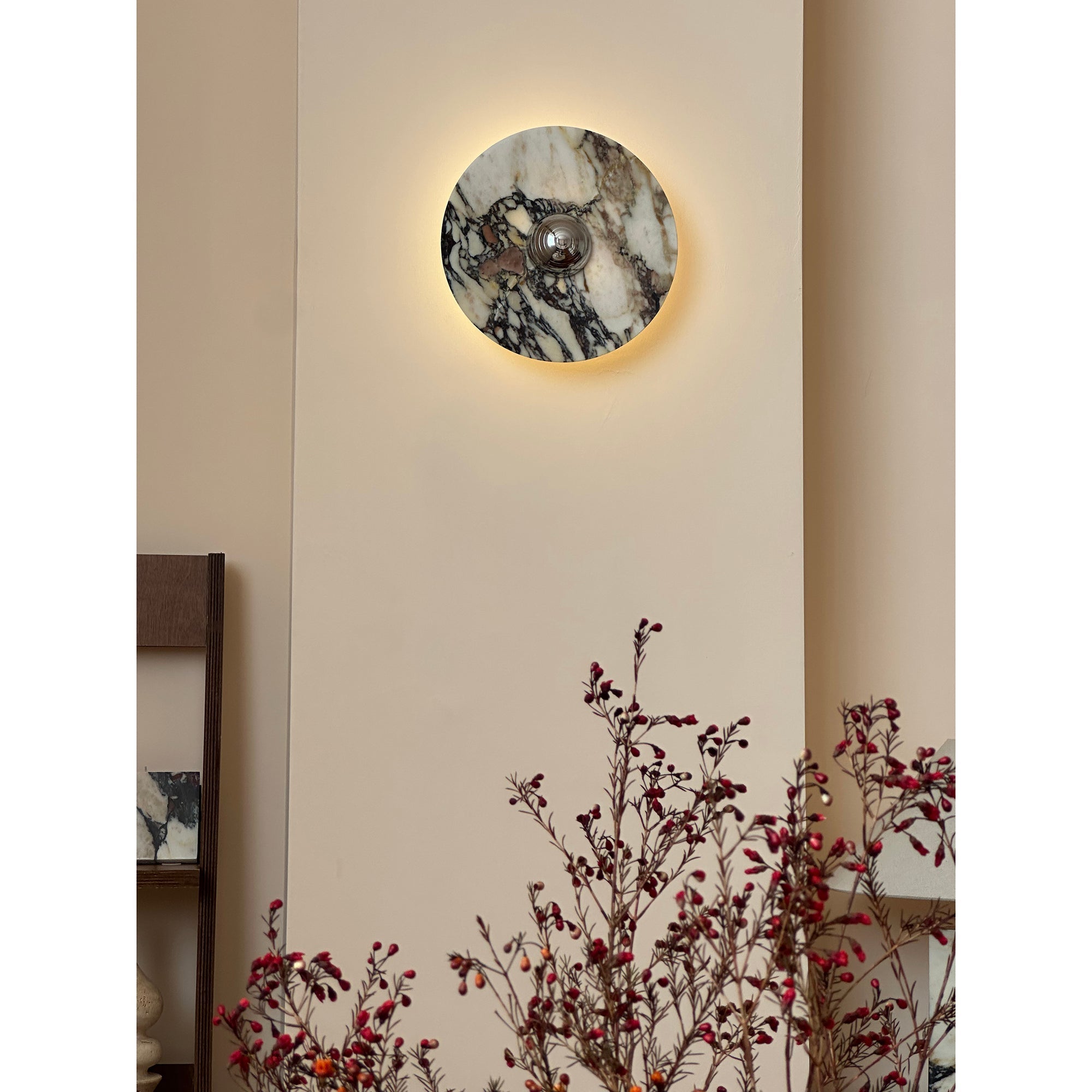 Applique Murale Ronde Marbre