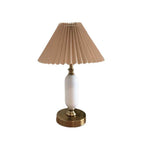 Lampe de Table Tissu Plissé