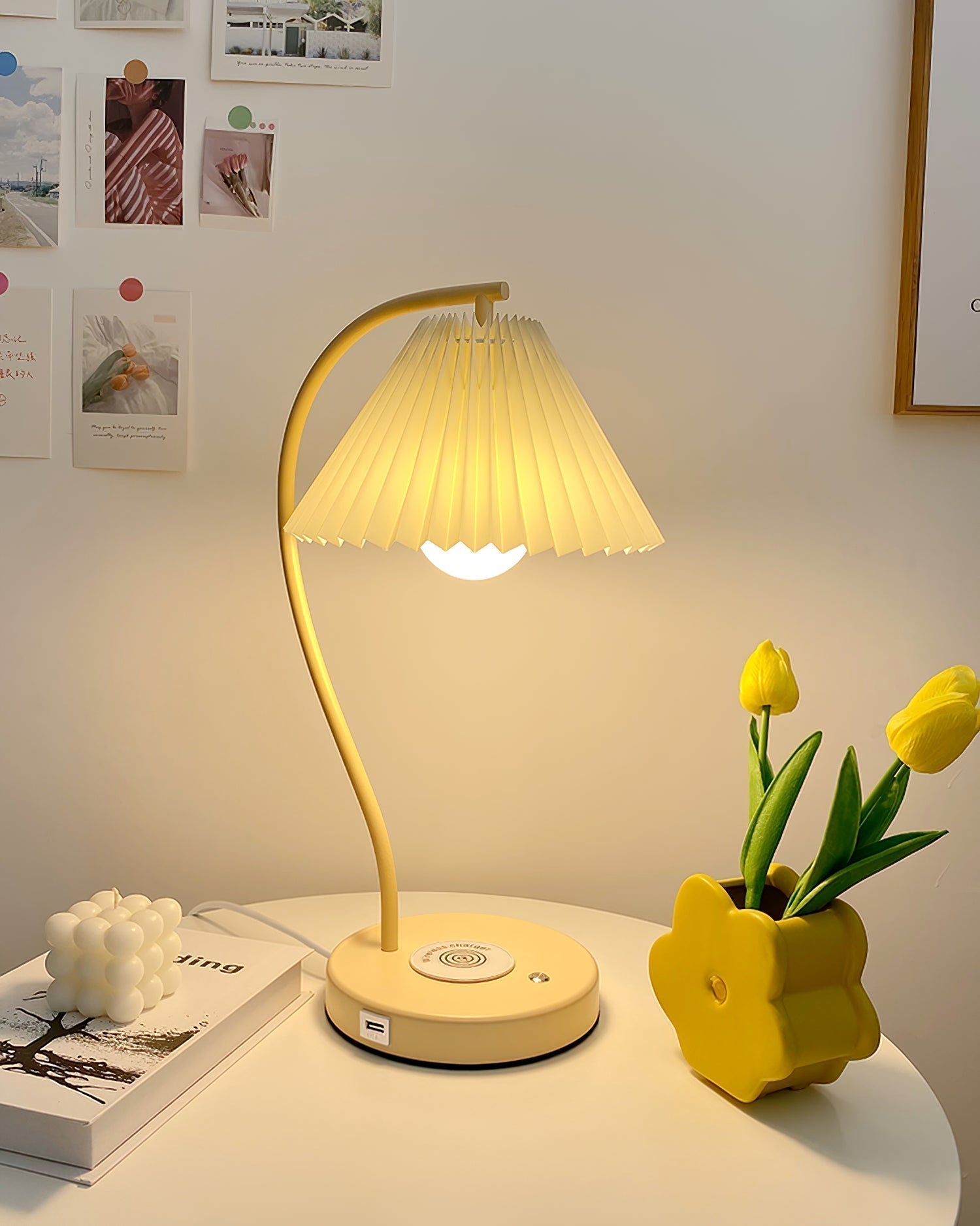 Lampe de Table Plissé Nordique
