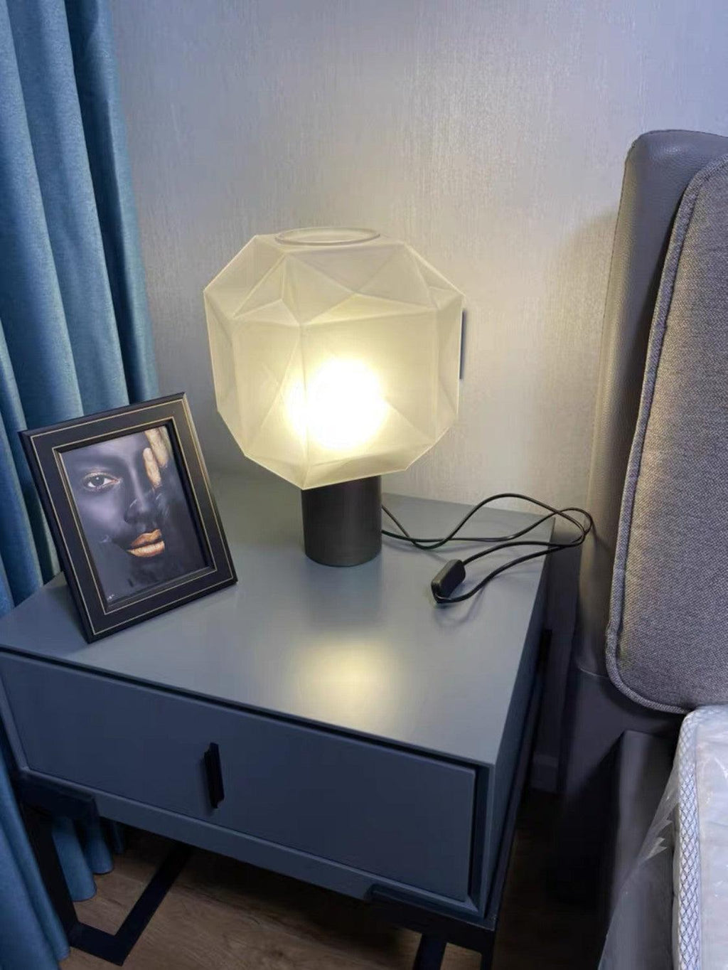 Lampe de Table Verre Soufflé