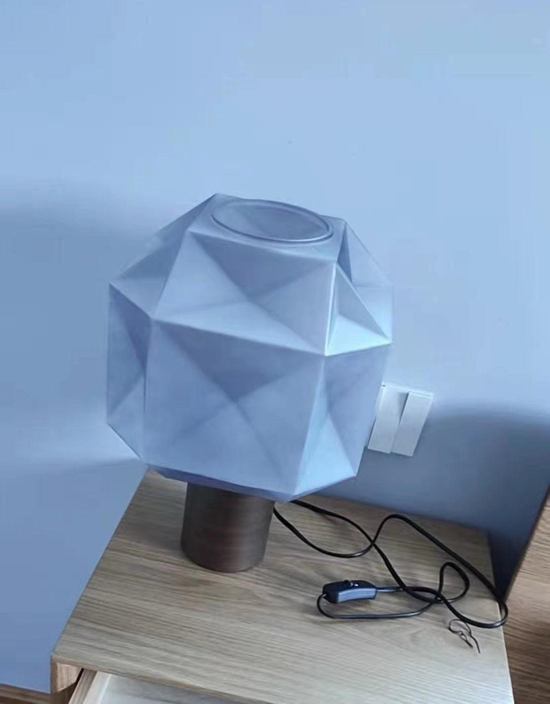 Lampe de Table Verre Soufflé