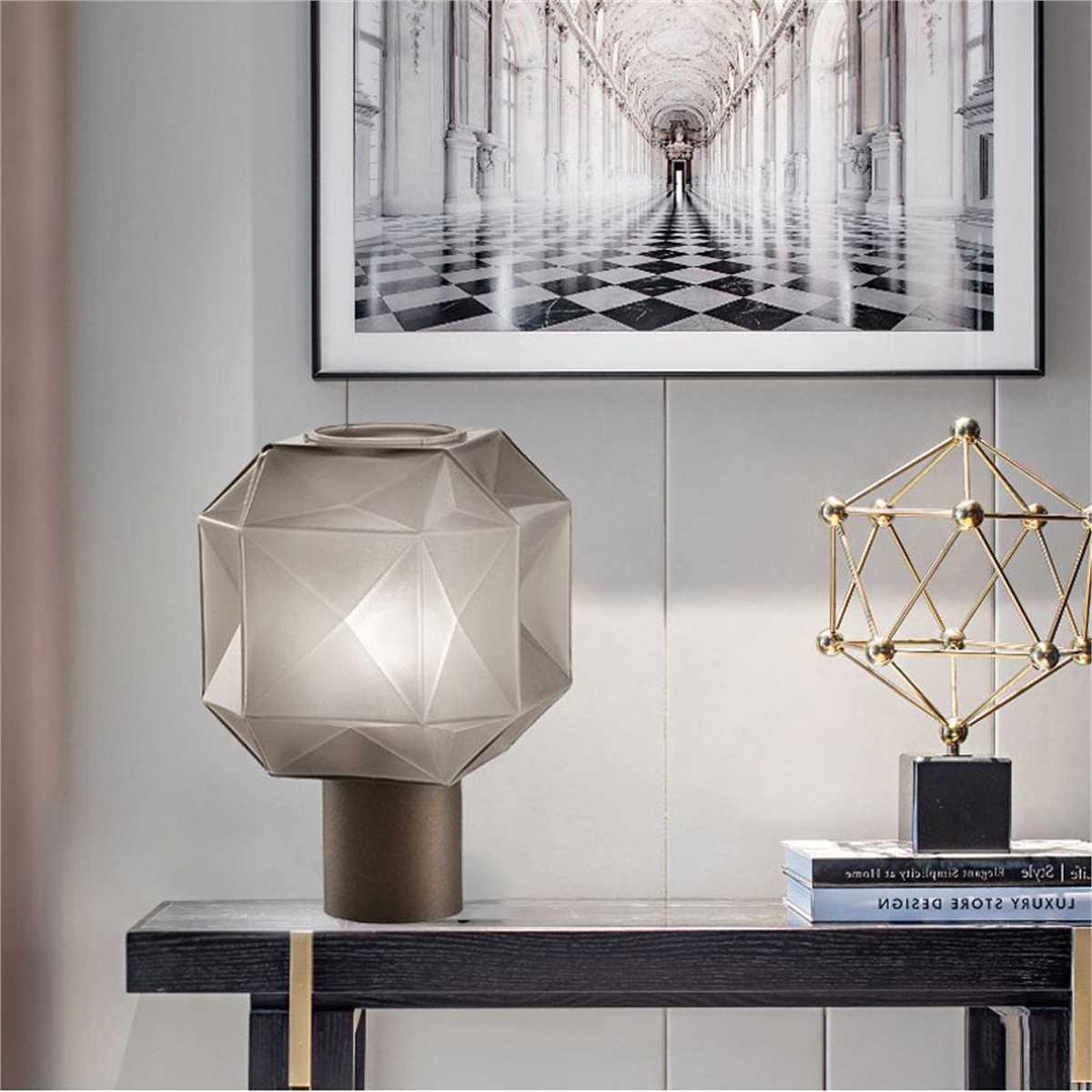 Lampe de Table Verre Soufflé
