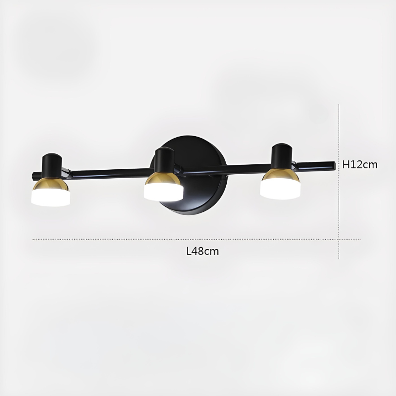 Applique Murale Multi-Têtes