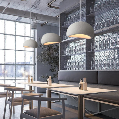 Surface irreguliere en resine blanche apportant un rendu artisanal