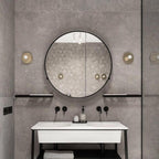 Applique Murale Disque Laiton Minimaliste
