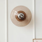 Applique Murale Disque Chrome Plug-in