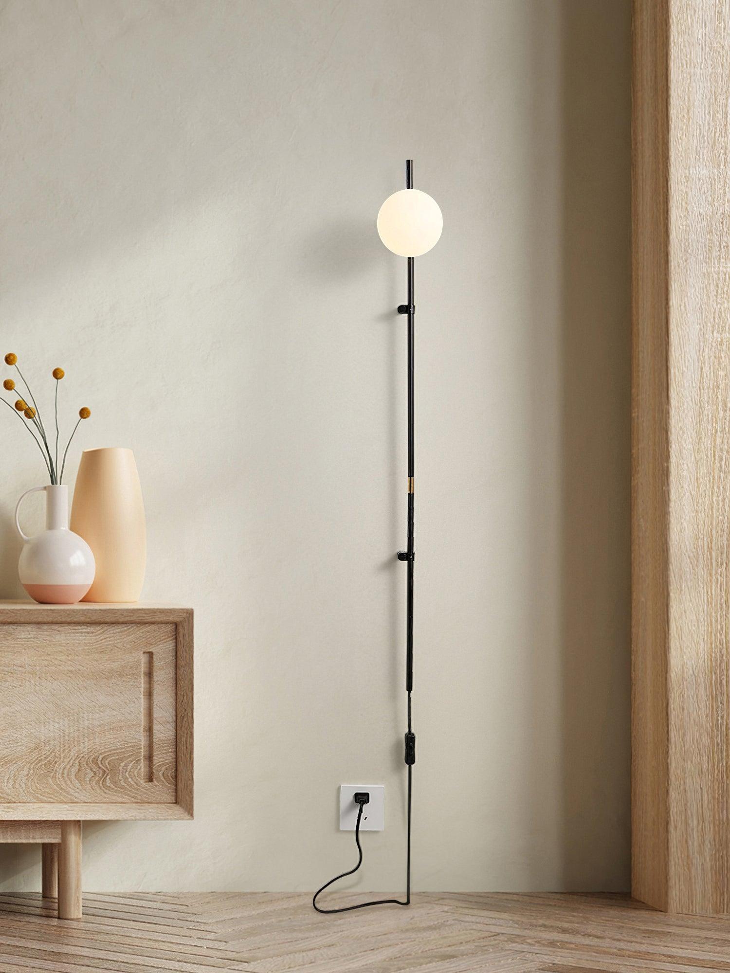 Applique Murale Verre Plug-in Minimaliste