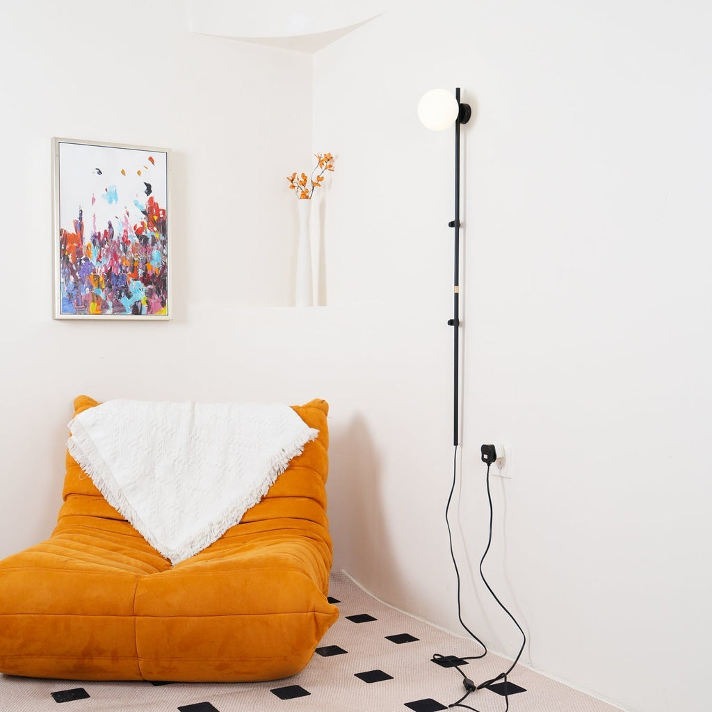 Applique Murale Verre Plug-in Minimaliste