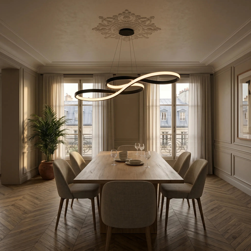 Lustre LED Aluminium Ajustable