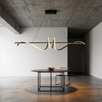 Lustre LED Ondulé Dimmable