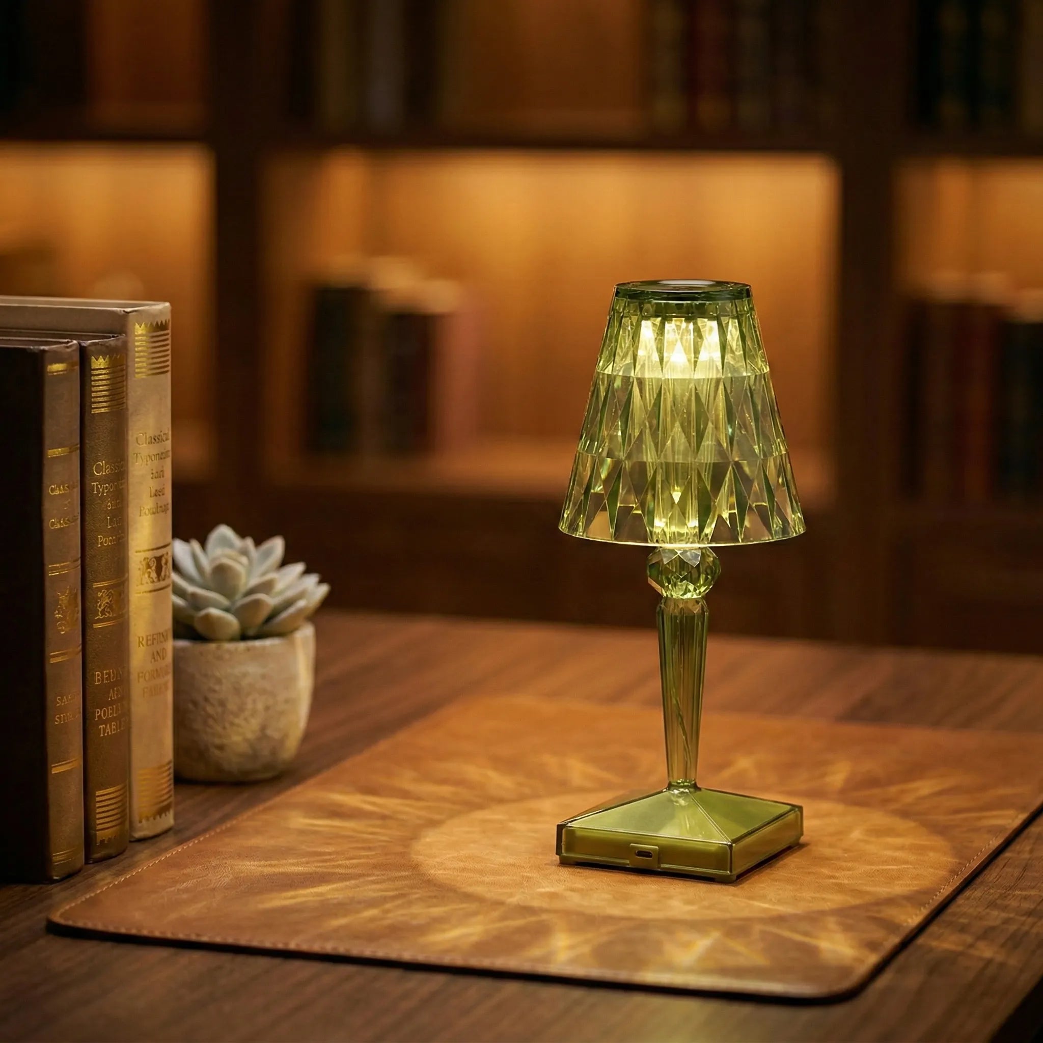 Lampe de Table en Cristal Tactile - Mantar