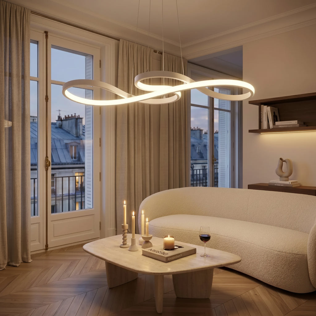 Lustre LED Aluminium Ajustable