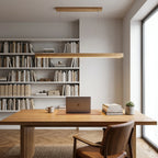 Suspension LED Bois Naturel