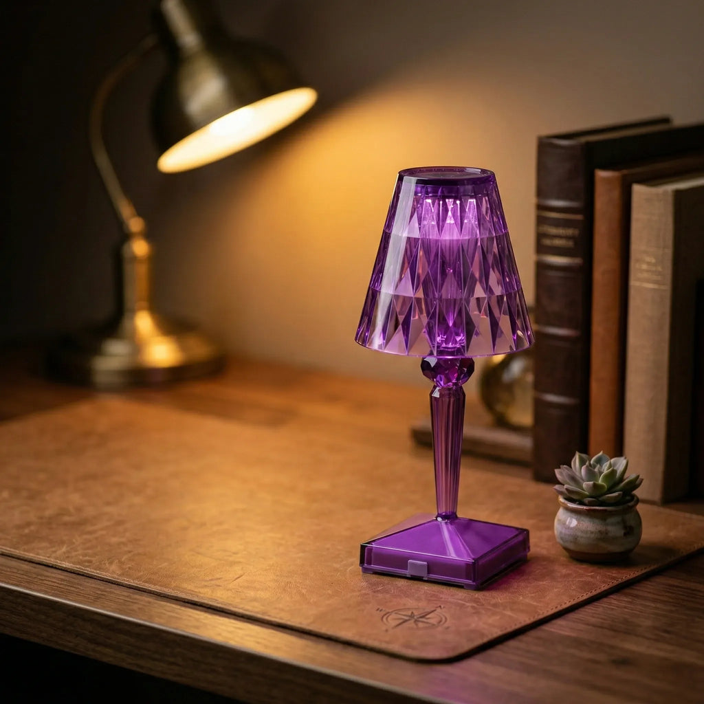 Lampe de Table en Cristal Tactile - Mantar